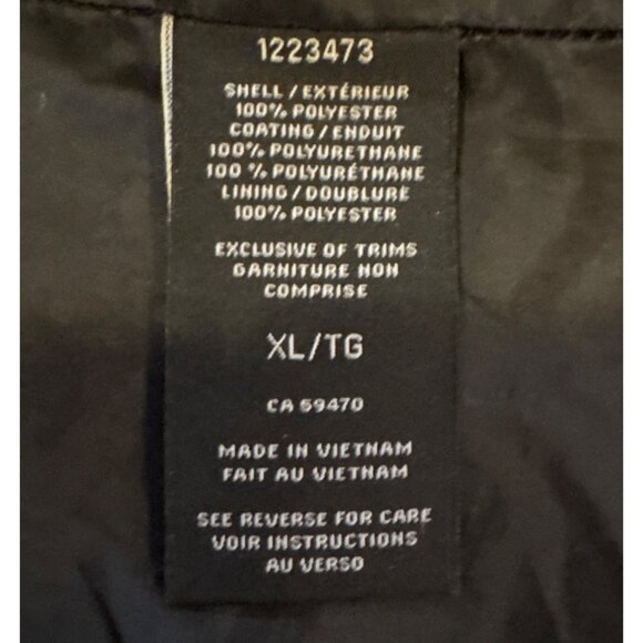 Gotcha Glacier Coat Women’s XL Lined Heathered Gray Pockets - Picture 8 of 10